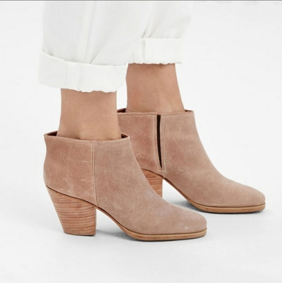 Rachel Comey Shoes - Rachel Comey Nude Suede Mars Boot GUC